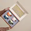 Jianshan Cuatro Estaciones Montaña Taza de Café Set de Regalo, Taza Personal de Cerámica para el Hogar, Taza de Té, Par de Tazas para Pareja, Taza