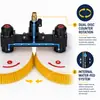 Equipo de Limpieza Fotovoltaica, Cepillo de Disco de Doble Cabezal, Cepillo Multifuncional para Eliminación de Polvo, Robot Limpiador de Paneles Solares, Fabricante Transfronterizo