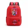 Grupo Bruja Cazadora Mochila Periférica Niños Niñas Estudiantes Color Dibujos Animados Gran Capacidad Bolsa Escolar