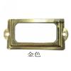 70 * 33mm antigo antigo porta-etiqueta porta-etiqueta gaveta etiqueta caixa cartão de diretório porta-cartão moldura decorativa moldura para cartão