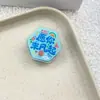 Portanotas adhesivas de PP inspirador con derechos de autor, alto atractivo estético, linda solución de almacenamiento para estudiantes para exámenes, clip de doble cara con forma de diamante de acrílico