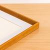 Madeira maciça grande moldura de imagem em branco caligrafia moldura de foto pintada à mão obras montada moldura para fazer qualquer tamanho moldura pendurada parede