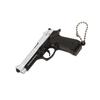 1:3 mini llavero colgante de modelo de aleación periférico comedor de pollos Beretta M92A1 juguete de desmontaje adornos
