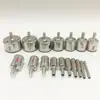 Broca central de aleación de acero de tungsteno para azulejo de vidrio, broca para azulejo, abridor de agujeros para vidrio, cerámica, mármol, directo de fábrica