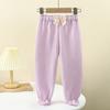 Pantalones de Verano a Prueba de Mosquitos para Niñas 2026 Estilo Delgado Pantalones Jogger para Bebé Color Sólido Pantalones Linterna Liquidación de Ropa Infantil para Niños Pequeños y Niños Pequeños
