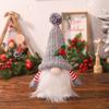 Decorações de Natal luminoso malha chapéu perna longa Floresta homem decoração criativa Boneca de Natal Boneca decoração atacado