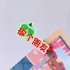 Pinzas para el Cabello Creativas y Originales con Emoticonos de Frutas y Verduras, Estilo Dulce y Lindo para Niñas, Accesorios para el Cabello para Flequillo de Estudiante