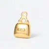 Colgante de Presión de Aceite de Acero Inoxidable Serie Gato Kt Lazo Dorado de 18K Estrella de Cuatro Esquinas Colgante Cruz Collar Transfronterizo Adornos Colgantes