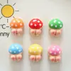 Acessórios de Resina Brilhantes em Formato de Cogumelo DIY Patches Decorativos de Fundo Plano Enfeites de Carro Materiais para Pingentes Atacado