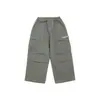 Pantalones para Niñas 2026 Otoño Nueva Llegada Niños Montañismo al Aire Libre Pantalones de Trabajo Niñas Holgados Resistentes al Desgaste Pierna Recta Pantalones Largos