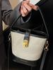 Bolso de Cubo para Mujer Verano 2025 Nuevo Bolso de Mujer Gran Capacidad Casual para Viajes al Trabajo Hombro Mensajero Bolso de Mano