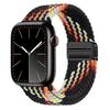 Correa de reloj con hebilla magnética de nailon tejido para Apple iWatch, transpirable, de moda, universal S10