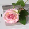 Rosa artificial flor artificial casamento decoração de casa buquê de rosa artificial parede de flores atacado tecido de seda pequena Paris