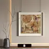 Pintura Decorativa Moderna Minimalista de Lujo Ligero para Sala de Estar Arte Personalizado para Nichos Pintura Colgante para Pared de Hotel, Casa de Huéspedes, Habitación Modelo, Pasillo