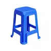 Taburete de Plástico Elevado y Espeso para Fiesta 55cm de Altura al Sentarse Taburete de Exposición Fábrica Durable Caucho Maduro Taburete Cuadrado Se Puede Grabar con Láser