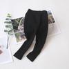 Leggings Femininas para Roupa Externa 2026 Primavera Novo Estilo Calças Ribana de Alta Elasticidade Infantis Calças Longas Elegantes de Caimento Justo para Bebês