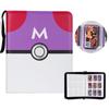 Álbum de Tarjetas Pokemon Ga-Ole Cuatro Cuadrículas Nueve Cuadrículas Álbum de Tarjetas Pokemon Almacenamiento de Tarjetas