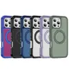 Precio de Fábrica para Hombre Estuche para Teléfono Móvil con Anillo Magnético de 360° de TPU+PC+PC Adecuado para Apple Iphone16Promax