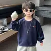 Sudadera para niño 2026 otoño nuevo estilo ropa de otoño para niño moda coreana top casual ropa versátil para niños moderno