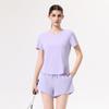Traje Deportivo de Alta Gama para Mujer Correr Secado Rápido Holgado Ropa de Entrenamiento para Gimnasio Ropa Profesional de Yoga Correr por la Mañana Bádminton