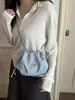 Bolsa Cubo Versátil de Alta Gama Estilo Coreano Nuevo Verano 2026 con un Diseño Elegante, Bolso Cruzado de Hombro Único Plegado al por Mayor para Mujer