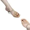 Sandalias de pedrería para mujer, tacones de aguja, nuevo estilo verano 2026, punta abierta, sandalias de una sola tira, para exteriores, estilo de hada, tacones altos de cristal