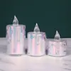 Luces de Velas Electrónicas Transfronterizas, Velas de Navidad, Propuesta Creativa, Confesión, Cumpleaños, Venta al por Mayor Romántica, Arreglos de Boda