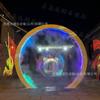 Puerta de niebla de agua luminosa de acero inoxidable, lugar escénico, centro comercial, plaza, celebridad de Internet, hermoso paisaje clásico, dispositivo interactivo de niebla