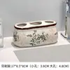 Botella dispensadora de cerámica para viento usada, tipo bomba, botella vacía, botella de desinfectante de manos, baño de lujo ligero, dispensador de plato de loción para platos