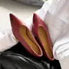Zapatos de Mujer de Piel de Oveja con Boca Baja y Tacón Grueso, Novedades Primavera 2026, Piel Genuina por Dentro y por Fuera, Zapatos de Mujer de Tacón Medio Desgastados
