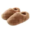 Pantuflas de Algodón Postparto para Mujer, Nuevo Estilo Invierno 2026, Ropa de Casa para Interiores, Antideslizantes, Cálidas, Zapatos de Algodón con Forro de Felpa para Mujer