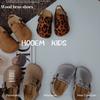 Zapatos Infantiles Estilo Coreano Primavera y Otoño 2024 Cabeza Grande Mate Zapatos Feos Lindos Baotou Pantuflas de Exterior Zapatos Infantiles Retro para Niños y Niñas