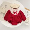 Mameluco de Bebé Estilo Princesa para Primavera y Otoño Vestido para el Primer Cumpleaños del Recién Nacido Ropa para el Primer Mes del Bebé Ropa para los Cien Días para Gatear Mameluco