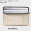 Bolsa protetora à prova de choque para laptop com forro de veludo, bolsa de tablet fashion transfronteiriça