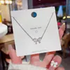 Collar de Lazo con Perlas Incrustadas de Diamantes, Estilo Hada, Exquisita y Dulce Cadena para Clavícula, Nueva Cadena de Cuello de Alta Gama, Accesorio Versátil para Mujeres