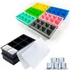 Nova Forma de Gelo Múltiplos Tipos Liberação Fácil Molde de Gelo de Silicone Doméstico Molde de Gelo de Silicone Silicone