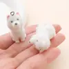 Colgantes Encantos de Animales Gato Perro Oso Conejo Lindos de Resina Flocada Dibujos Animados Accesorios de Materiales para Joyería Hecha a Mano DIY