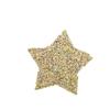 Atacado Corte a Laser Novo Estilo Pó Dourado Estrela de Cinco Pontas Acessórios de Cabelo para Crianças Presilha Materiais Acessórios de Joalheria
