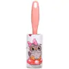 Rodillo para Rizos de Cabello, Cepillo Removedor de Polvo Desprendible, Cepillo Pegajoso para Ropa, Rodillo Removedor de Pelo de Mascota, Portátil
