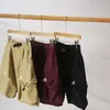 Pantalones Cortos Unisex de Bolsillo Estéreo para Exteriores Repelentes al Agua 7557