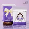 Almofadas de Algodão Elásticas Gecomo para Aplicação no Rosto, Almofadas de Algodão Perfuradas para Maquiagem, Compressas Úmidas Amigáveis à Pele, Almofadas de Algodão Hidratantes e Removedoras de Maquiagem