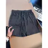 Shorts de Punto Inclinados Estilo Old Money para Hombre, Ropa de Verano para Exteriores, Pantalones Elegantes de Retazos a Cuadros, Shorts Deportivos Casuales de Longitud Media