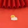 Broche de Recompensa para Aluno do Ensino Fundamental Desenho Animado Texto Insígnia de Metal Pin Inspirador Infantil Pingente de Mochila Acessório Medalha