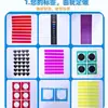 Fábrica de Dongguan barra de temperatura etiqueta que cambia de color etiqueta autoadhesiva que cambia de color ligera descuento rectángulo negro