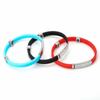 Pulseira Magnética Curva de Silicone Transfronteiriça para Homens e Mulheres, Equilíbrio Energético, Esportes ao Ar Livre, Pulseira Personalizável, Atacado em Estoque