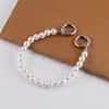 Exquisita Variedad de Cadenas de Mano de Perlas de Plástico Cadenas Colgantes para Muñecas Accesorios de Joyería Cadenas para Colgar Bolsas Fundas para Teléfonos Móviles Hechas a Mano