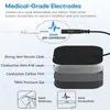 Ems/Tens/Msg Novo Massajador Terapêutico de Massagem Multifuncional de Quatro Canais Dispositivo de Dragagem de Meridianos Musculares de Microcorrente