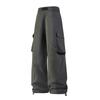 Pantalones rectos nuevos 2025 con hebilla, pantalones largos casuales multifuncionales tipo jogger de verano delgados de secado rápido para hombre para senderismo al aire libre