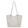 Bolso tote tejido retro para mujer, nueva colección de otoño 2026, diseño de alta gama, gran capacidad, adecuado para ir al trabajo, se puede llevar como bolso de hombro o bolso de mano, o colgarlo bajo el brazo