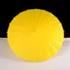 Paraguas de papel diy lacado flotante paraguas pequeño pintura niños blanco en blanco paraguas de papel de aceite al por mayor con patrón pigmento hecho a mano